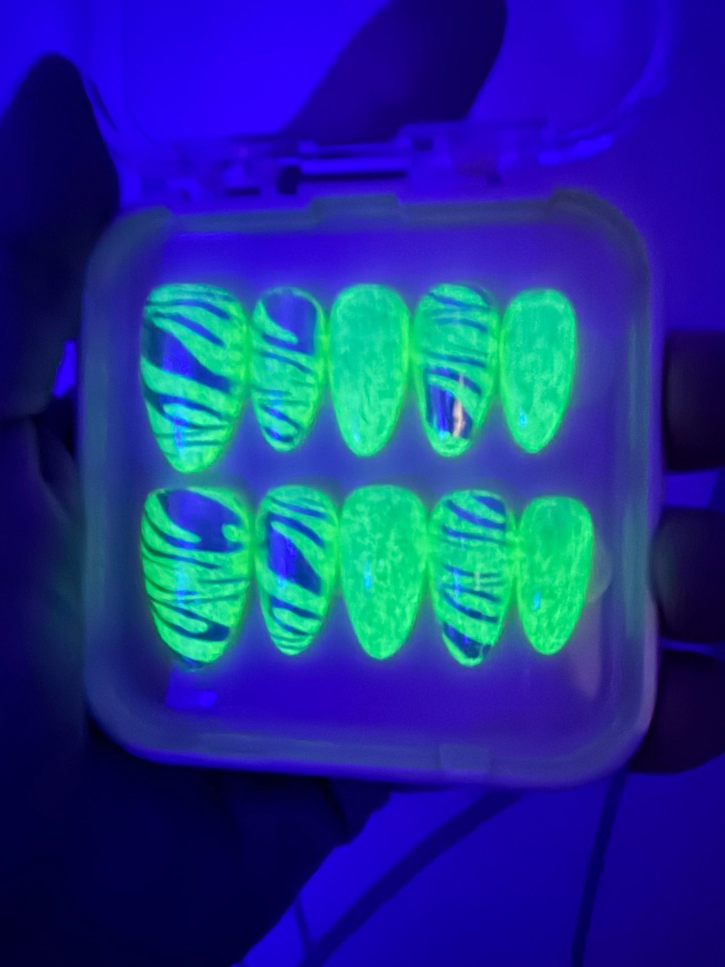 Glow In The Dark Animal Print