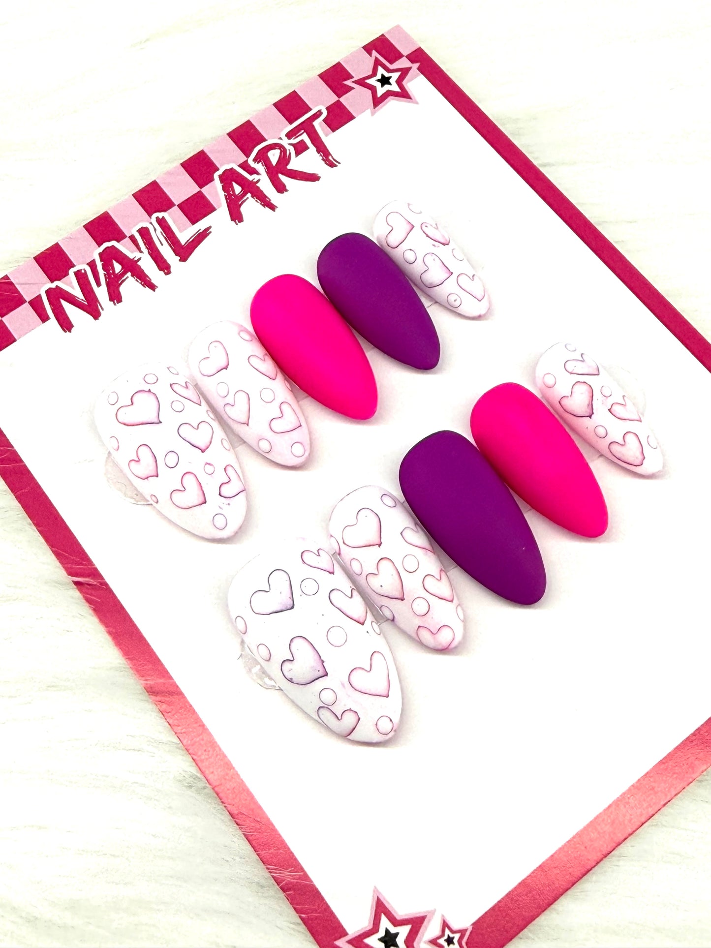 Neon Hearts